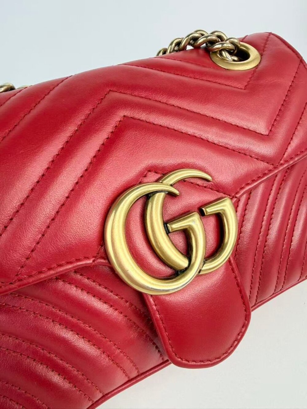 Gucci GG marmont Matelasse shoulder bag - Picture 9 of 12